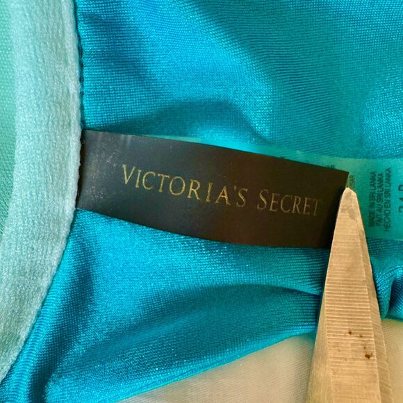 Teal Turquoise Strapless Bikini Top - Picture 7 of 7